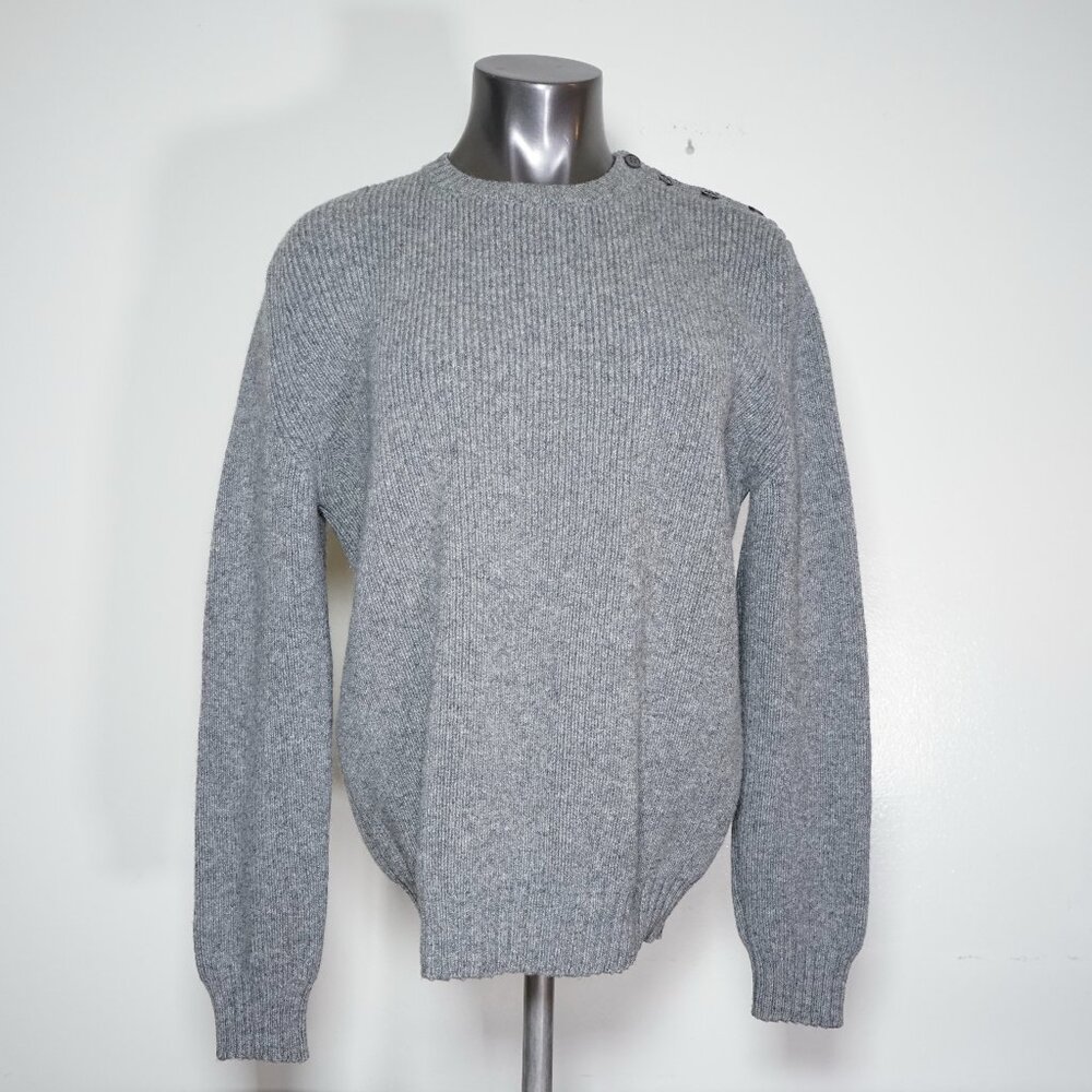 A.P.C. Vintage Wool Knit Crewneck Sweater Size L